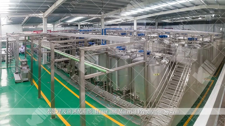 Fully Automatic Fruit Juice Bottling Plant for Glass Bottle