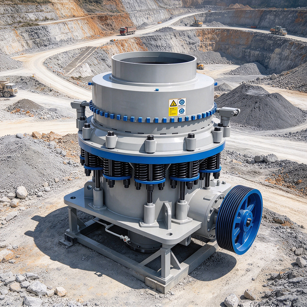 سنگ شکن مخروطی ترکیبی پاکسازی حفره Cavity Clearing Compound Cone Crusher