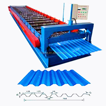 automatic corrugated roofing sheet roll forming machine