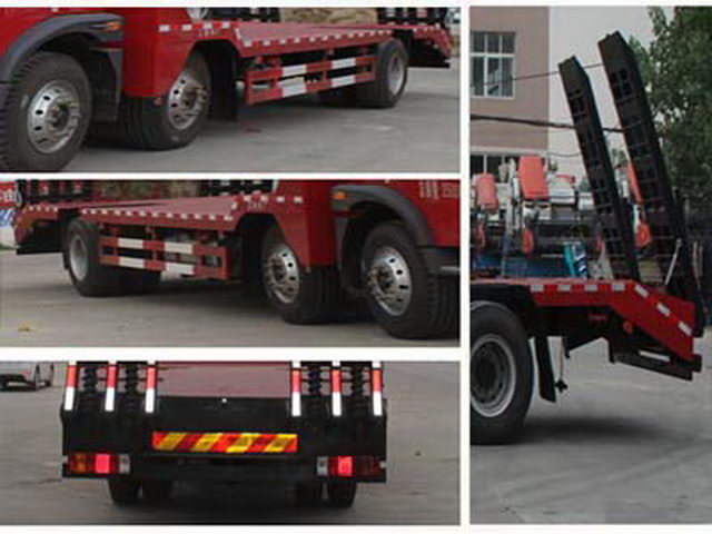 FAW Tri-axle 6X2 Low Bed Flat Trailer