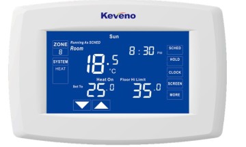 multizone touchscreen controller