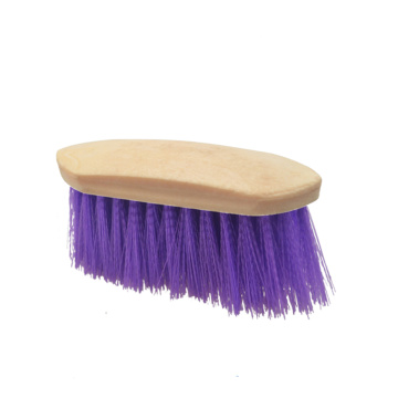 Horse Body Brush With Foaming Back