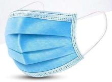 Protective disposable medical face mask