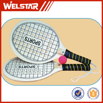 Jokari Game Squash Racket Customized Printing Wooden Tennis Racket Professional Beach Racquet