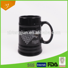 Large Ceramic Beer Mug With Custom Logo, High Quality Ceramic beer Mug