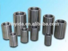 hebei yida 100% Bar Break Performance of high tensile strength rebar coupler China Leading Manufacture