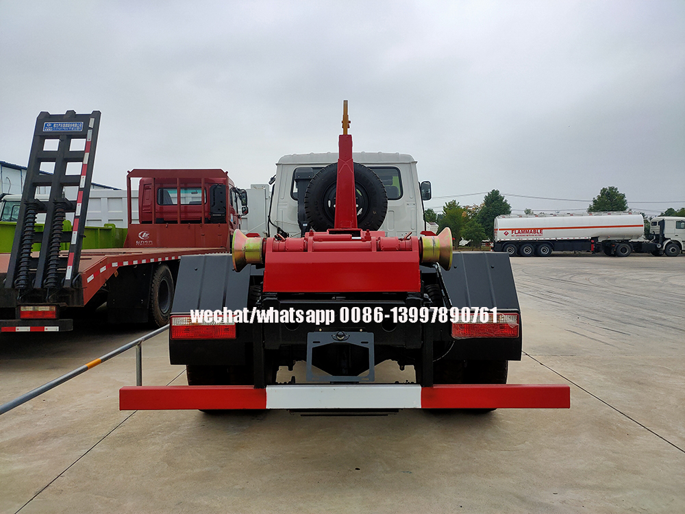 Hook Lift Garbage Truck4 Jpg