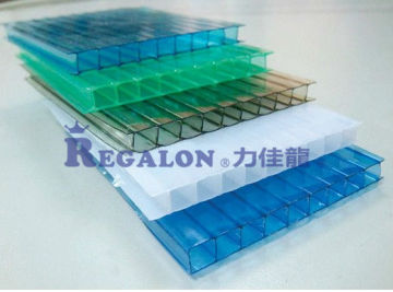 plastic Polycarbonate Twin wall Sheet