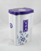 elegant printing empty tinplate peace tea can