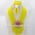 ABJ3 Yellow african beaded jewelry on online store- www.hibeads.com