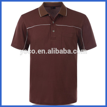 100% cotton shorts sleeve polo shirts with pockets