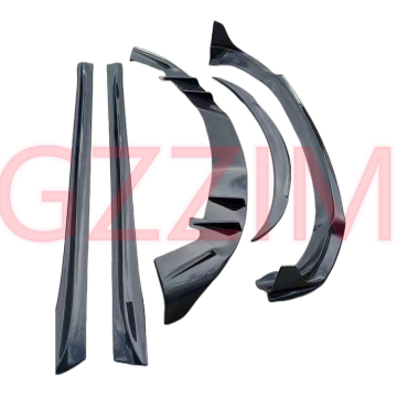 Model Y front rear spoiler body kit