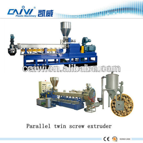 mini plastic pellet Polymer compounding co-rotating twin screw extruder