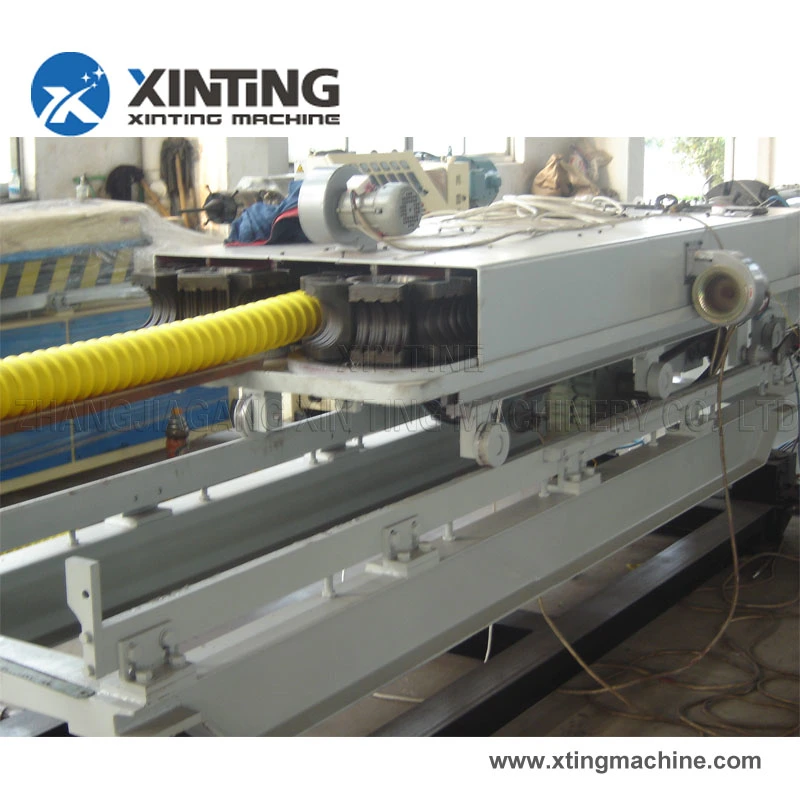 Sj95 Single Extruder HDPE Single/Double Wall Corrugated Pipe Making Machine