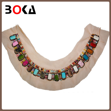 Handmade beaded collar/ rhinestones collar wholesale