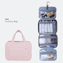 JETSHARK Travel Waterproof Folding Dry Wet Separation Cosmetic Wash Bag