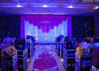 Multi LED Starcloth, Star cloth for wedding, DJ Booth Deck