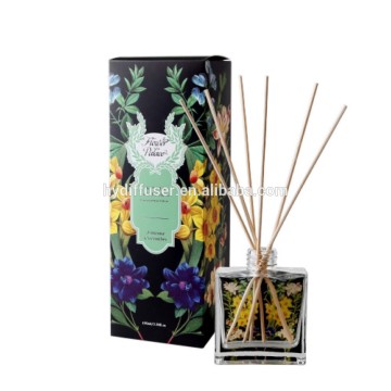 Glass Bottle Aroma Decorated Reed Diffusers