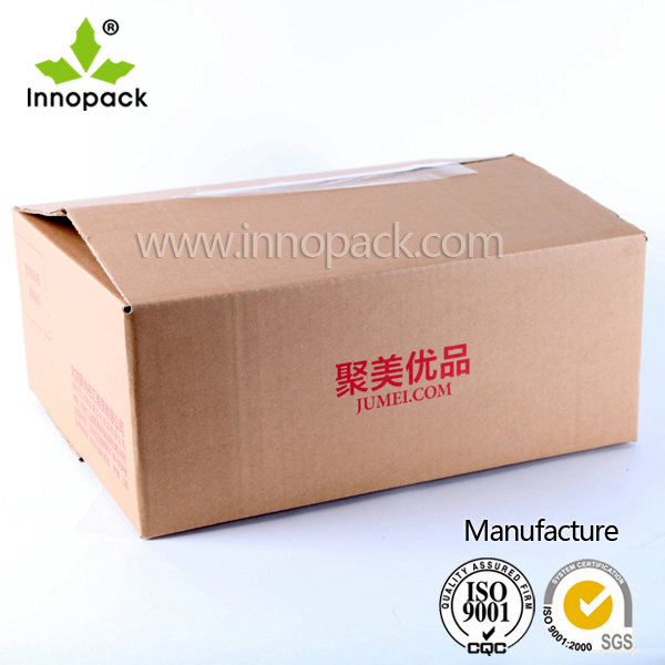 Custom Corrugated Single Wall Shipping Cardboard Box