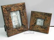 Wooden Compo Photo Frame with Foil