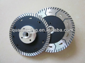 180mm Turbo blade with flange for granite and marble