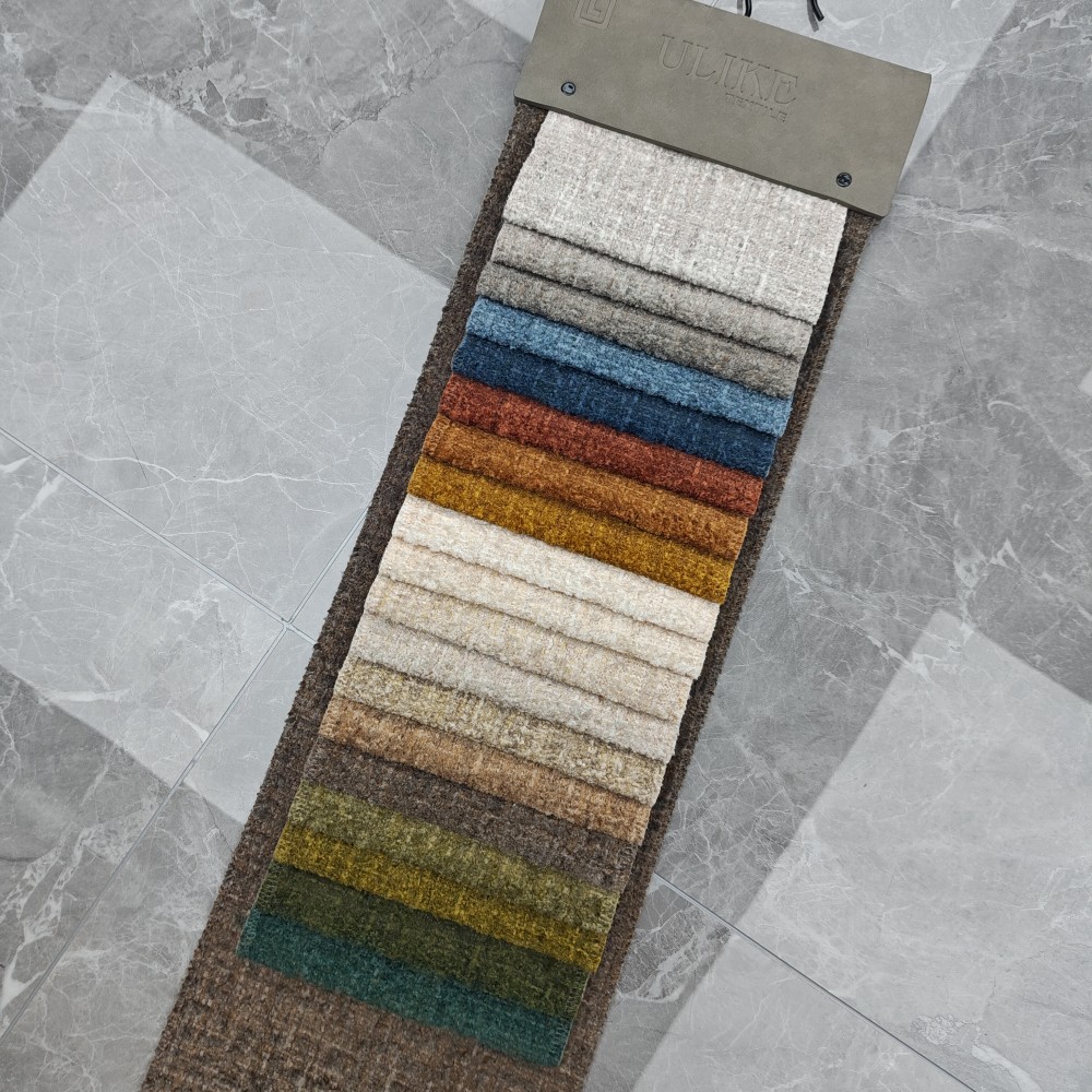 şönil kumaş chenille fabric