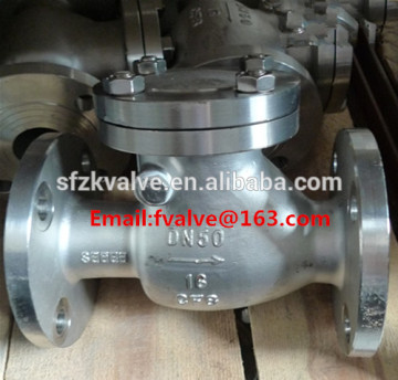 6 INCH ANSI 125LB SWING TYPE CHECK VALVE