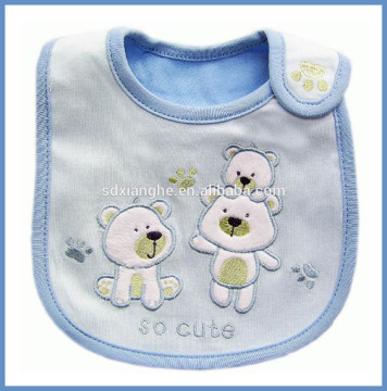 Soft Baby Bibs Plain White