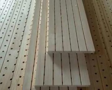 High Density Solid Wood Acoustic Wall Board