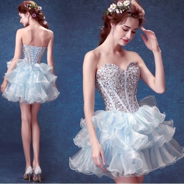 one piece designer beaded short party evening dress patterns