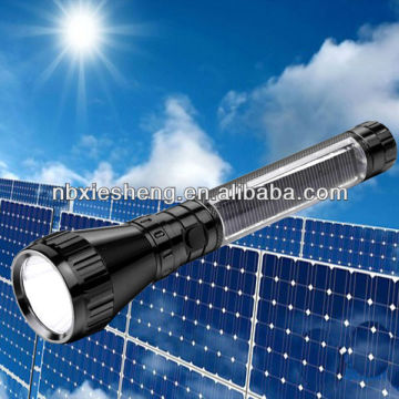 Magic flashlight Combine solar and AC charger