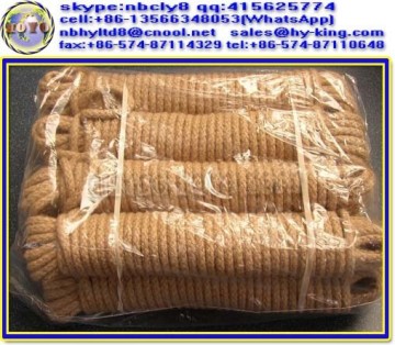8-strand 6mm jute window sash cord , sash cords , sash rope