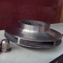 Ti impeller and cap used-in Sewage watertreatment system