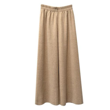 Vente en gros Pantalons à jambe droite tricotés