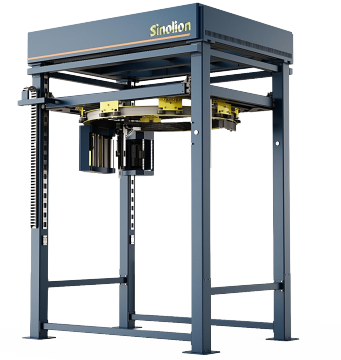 Ring stretch wrapping machine