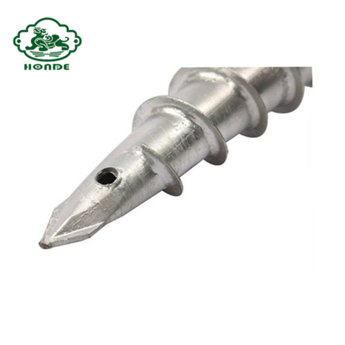 Galvanized Ground Pole Anchor