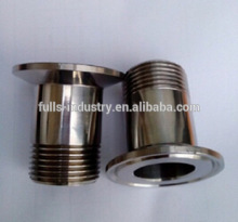 Stainless steel outer thread hose 1" 1.5" , 2" 3"