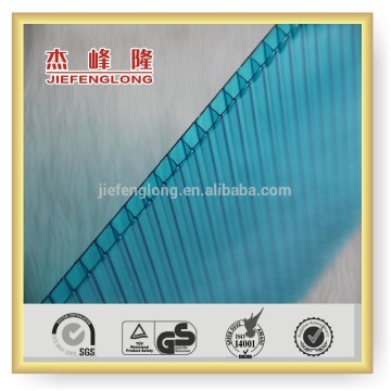 Sell Well Twin Wall PC Hollow Sheets Polycarbonate Hollow Twin Wall Sheets Plexiglass Sheets