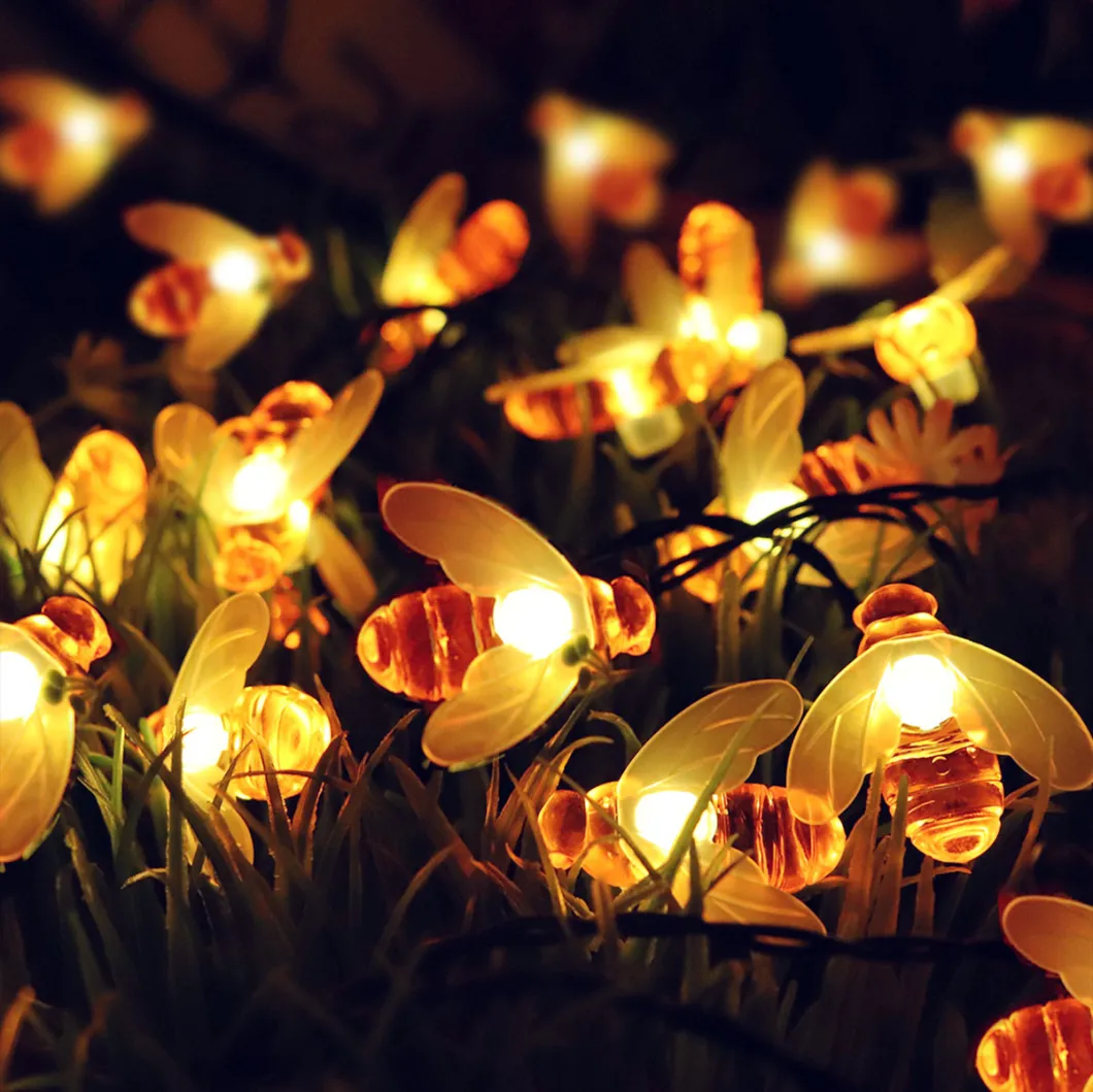 LED Bee Halloween String Lights