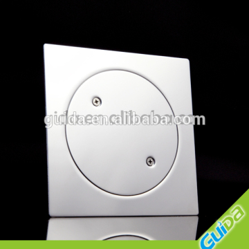 Square clean out stainless steel polished floor trap grating