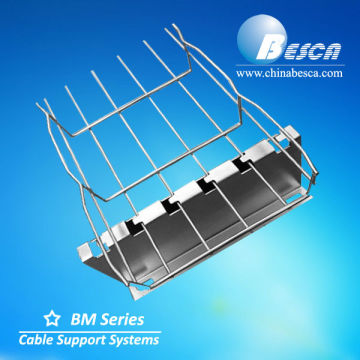 Zinc Polished Wire Mesh Cable Tray