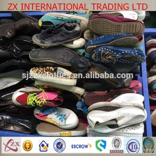 Price of 20 feet ladies shoes used good quality good price hot sale in africa used leather shoes