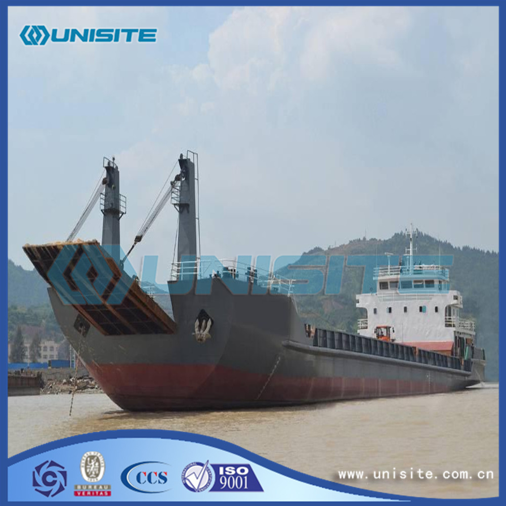 Marine self propelled boat barges