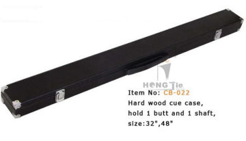 Factory Hot Sale snooker cue case, 3/4 style Billiard cue case