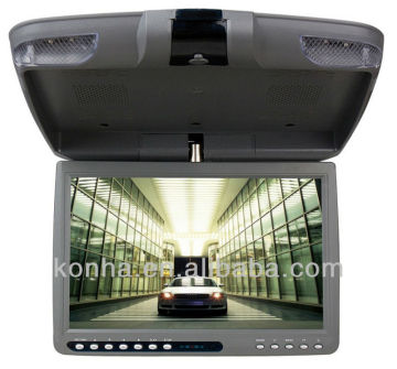 12" Roof mount DVD player with IR