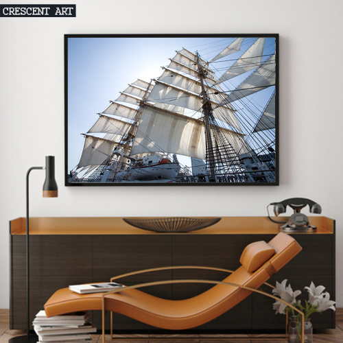 High Quality Sailing Canvas Art Print