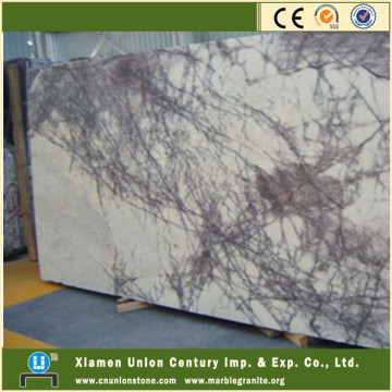 Elegant Milas Lilac white purple marble