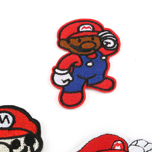 Super Mario animationsbroderilogotyp