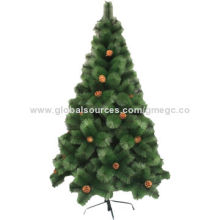 Pine Needles Christmas Trees with Pine Cones