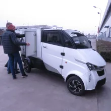 4 Wheels Mini Electric Fast Food Trucks for Europe